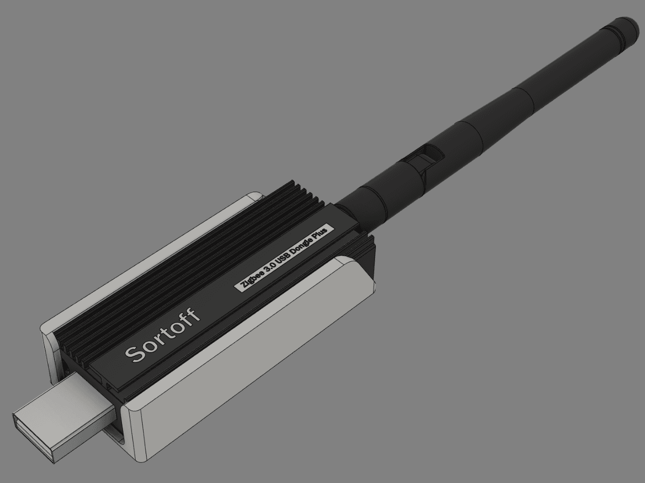 Soporte de pared para Sonoff Zigbee 3.0 USB Dongle Plus — modelo Plus-E